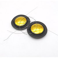 2pcs 25.5mm Tweeter Voice Coil Horn Speaker Treble Aluminum Film Diaphragm Drive Head Repair Parts #2
