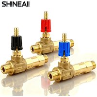 2-8 GPM Pressure Washer Chemical Injector N100811P for General Pump Adjustable Power Washer Downstream Injector 1.8mm Orifice