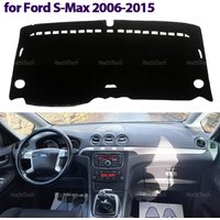 Dashboard Cover Dash Board Mat Carpet Pad for Ford S-Max 2006-2015 Shade Cape Blanket Car Accessories