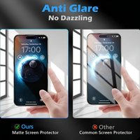 4PCS Matte Ceramic Privacy Screen Protector for iPhone 17 16 15 14 13 12 11 Pro Max Anti-Spy Anti-Scratch Anti-Fingerprint