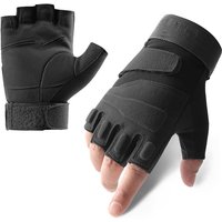 AliExpress NONE Tactical Gloves for Men Women Cycling Camping Utility Fingerless Protective Anti-Slip Outdoor Paintball Fishing Workout Gloves