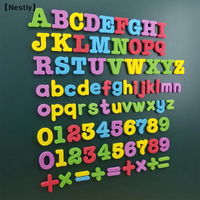 Magnetic Letters Numbers Alphabet ABC 123 Fridge Magnets Educational Preschool Learning Toy Set Uppercase Lowercase MathใNestใ