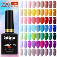 Parkson Gel Nail Polish 12ml Spring Summer Full Coverage Beautiful Semi Permanent Soak Off UV LED Gel Nail Polish Gel Lacquer