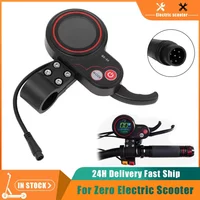 QS-S4 Thumb Throttle 6PIN Display 36V 48V 52V 60V 72V LCD Display For Zero 8X 9X 10X 11X Electric Scooter Accessories