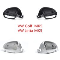 Side Mirror Cover For Volkswagen Golf MK5 Jetta MK5 2006-2011 Rearview Mirror Housing Shell Automotive Accessories