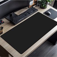 Black Gaming Mouse Pads Computer Gaming Accessories Desktop Mouse Endless Player Office Accessories Computer Large Desk mats