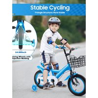 AliExpress NONE Children Bike Boys Girls Toddler Bicycle Adjustable Height Kid Bicycle with Basket for 2-4 Years Old Blue / Red / Yellow