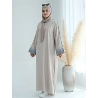 Ramadan Eid Plain Modest Abaya Dubai Muslim Islam Kaftan Dress Abayas For Women Kebaya Caftan Marocain Vestidos Robe Musulmane