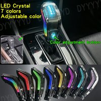 New Car Stying LED Gear Shift Knob for Honda 10Th Accord Civic Crider Inspire Shifter Lever Handle Crystal Interior Accessories