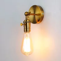 American Retro Industrial Style Rocker Arm Wall Lamp Bedroom Bedside Lamp Hallway Adjustable Folding Amazon Ebay