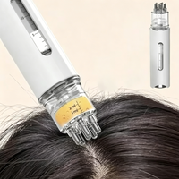 Portable Scalp Applicator Essential Oil Liquid Roller Applicator Massage Liquid Comb Hair Comb Anti Hair Loss Scalp Care Tools