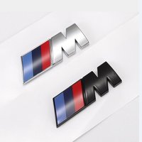 3D ABS M Logo For BMW Sport F10 F30 G01 E83 F39 E84 F48 M1 M2 M3 M4 M5 M6 Car Emblem Stickers Body Trunk Badge Decal Accessories