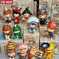 POPMART Original Hirono Echo Series Blind Box Ono Blind Box Dolls Tabletop Ornaments Room Desktop Collection Toys Birthday Gifts