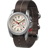 BODERRY Men Chronograph Watch 40MM Automatic Mechanical Wristwatch Titanium Case 10ATM Waterproof Sapphire Mirror Luminous ST19