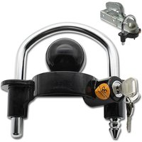 Trailer Coupler Hitch Lock Trailer Parts Universal Tow Ball Safe Security Anti-Theft Lock Trailer Accessories
