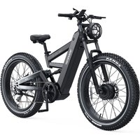 AliExpress TESWAY X9 AWD ELectric Bike 2*1000W Dual-Drive Motors 48V 30Ah Battery 190KM Range 65KM/H Speed 26 Inch Tire E-Bike
