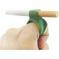Cigarette ring Clip Silicone ring finger clip ring cigarette clip cigar Portable smoking tobacco ring clip holder