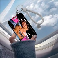 Famous Pop Singer Harris_Styles ID Card Holder Neck Strap Pendant Door Badge Holder Lanyards Keychain Work Credential Case Gift