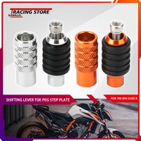Brake Pedal Gear Shift Lever Toe Peg Step Plate For 790 Duke/L 890 Duke/R 1190 RC8 RC8R 1290 Super Duke R GT For Husqvarna 701