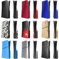Premium ABS Replacement Replacement Shell Accessories for PS5 Slim Disc Version Protective Cover Hard Plastic Faceplate