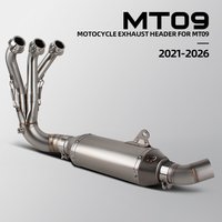 MT09SP Exhaust Headers Tube For Yamaha MT09 FZ09 XSR900 XSR900GP MT-09/SP 2021-2026 Motorcycle Exhausts Manifold 51MM