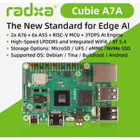 Radxa Cubie A7A, le nouveau standard pour Edge Al, LPDDR5 haute vitesse, ordinateur monocarte