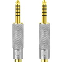 Geekria Apollo 4.4mm Male to 3.5mm (1/8'') Female and 4.4mm Male to 2.5mm Female Balanced Headphones Plug Adapter (2 PCS)