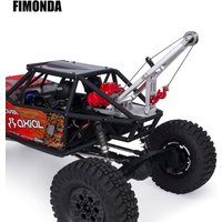 Aluminium Winch Crane Arm Wrecker Kit, Rescue Tow Truck for 1/10 RC Crawler Car Axial CAPRA 1.9 UTB Trail Buggy, Upgrade Parts