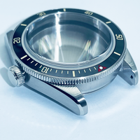 Watch Modify Parts Solid Vintage 38mm Stainless Steel BB58 Black Bay Style Watch Case Sapphire Suitable For NH35/36 Movement image 4