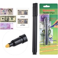 Counterfeit Money Detector Pen Fake Banknote Tester Currency Cash Checker Marker for US Dollar Bill Euro Pound Yen Won Pen