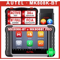 Autel MaxiCOM MK808K-BT Bluetooth OBD2 Scanner Car Diagnostic Tools Full Bidirectional Auto Diagnosis AutoAuth OS 11 PK MX808S M