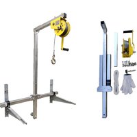 10/15M Outside Installation Lifting Tool Crane Air Conditioning Folding Self-locking Manual Winch Assembly Air Conditioner