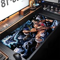 He Man Masters Of Universe Mouse Pad Edge Cartoon Big Gaming Locking Computer Gamer Large Rubber Art Mousepad Laptop Desk Mat