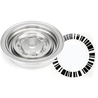 iCafilas reusable coffee capsule converter Stainless steel adapter for Vertuoline Vertuo Next Pop Machine