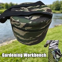 Outdoor Storage Benches Farm Work Foam Stool Garden Wearable Case Seat Attached Work Gardening Hip Farming Cushion Plant Ottoman