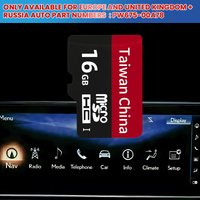 GPS SD Card for Lexus SD Card Advanced 13mm Navigation Micro UK & Europe + Russia GPS Maps ver.2 Maps SD Card Latest Version 202