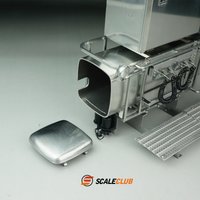 Scaleclub Heavy Tractor Equipment Rack Tool Box Spare Fuel Tank 1:14 For Tamiya Lesu Scania Man Actros Volvo Car Parts Rc Truck
