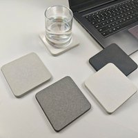 New Quick Drying Diatomite Coaster Non-slip Thickened Cup Mat Dampproof Heat Resistant Cup Pads Placemats Bathroom