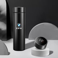 Car Thermos Jug Car Smart display Stainless Steel Insulation Cup For BMW 1 2 3 4 5 7 Series F10 F20 F30 G20 G30 interior sticker
