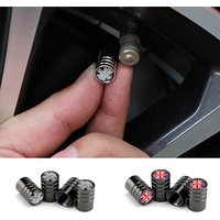 AliExpress KIMOKOKM 4Pcs/Set National Flag Bike Moto Car Wheel Tires Valve Caps Cover For Generic MINI COOPER S JCW F56 F60 R55 R56 R60 Accessories