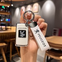 Fashion TPU Car Smart Remote Key Case Cover Holder Shell For Peugeot 308 207 307 3008 5008 Auto Protector Keychain Accessories