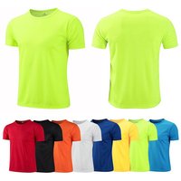 Summer Round Neck Quick Dry T Shirt Short Sleeve Work Uniform Election Campaign Tee For Men Women