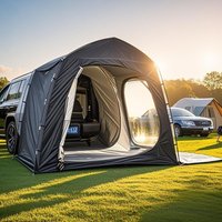 Car Tailgate Tent for SUV - PU4000mm Waterproof, Quick Setup, Extra Large Camping Shelter for Hiking & Outdoor Adventures