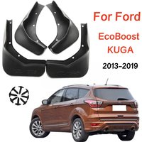 4pcs/Set Mudguards for Ford EcoBoost Escape KUGA 2013 2014 2015 2016 2017 2018 2019 Mud Flap Guard Car Refit Accessory