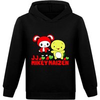 JJ Mikey Maizen Hoodie Unisex Long Sleeve Boys Girls Hooded Sweatshirt Harajuku Streetwear 2025 Youthful Youtuber Fashion Clothe