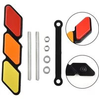 3 Colors Grille Badge Emblem For Toyota For TRD For Tacoma For Tundra For 4Runner Highlande For Rav4 Strip Of Air Inlet Grille