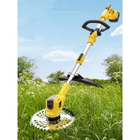 Brushless Electric Lawn Mower Multi-Functional Mower Small Household Handheld Lithium Battery Mower Charging Weeding Tool 예초기