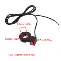 Electric 3 Speed Module Handlebar 3 Gear Switch Shift For Motorcycle E-bike Scooter Motorcycle Switch Universal Button Accessory