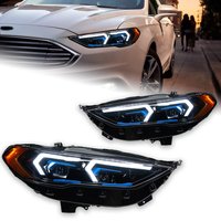 AKD car styling Ford Fusion headlights 2017-2020 Mondeo LED headlights dynamic signal animation DRL modified BMW models