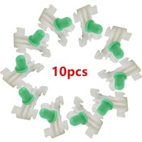 10pcs Auto Fastener Clip For BMW E46 Exterior Side Moulding / Door Bumpstrip Retaining Car Fender Push Fastener Clip